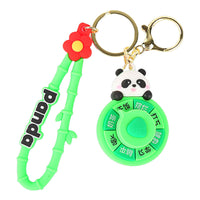 Lucky Panda Spinner Keychain for Bags and Gifts
