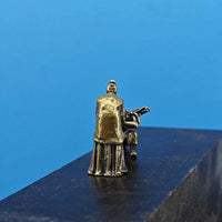 Brass Micro Landscape Figures - Jing Jing Plea Scene
