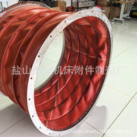 High-Temperature Silicone Coated Fabric Duct Connector for HVAC Systems