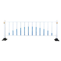 Municipal Traffic Safety Zinc Steel Road Guardrail for City Sidewalks and Road Isolation
