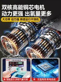 Portable Rechargeable Aerator Oxygen Pump for Fish Transport and Fishing