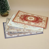 Miniature Vintage Dollhouse Rugs - European Style Play House Accessories