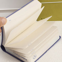 M5 Mini Travel Journal with Strap, 152-Page Thick Notebook for Stamp Collecting and Memories
