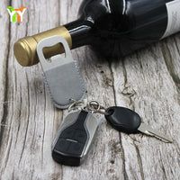 Leather Protective Cover for Bottle Opener, Beer Bottle Opener Leather Case, Bar Bottle Opener Sleeve