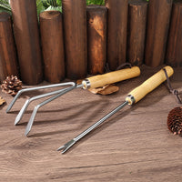 Stainless Steel Garden Hand Trowel Set for Planting and Cultivating