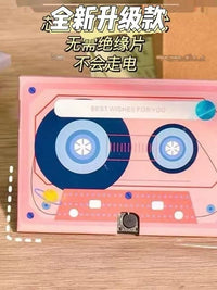 DIY Accordion Photo Album Kit with Voice Recording Function, Creative Gift for Memories