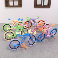 Miniature Simulation Road Bike Model Toy for Kids' Play and Decoration