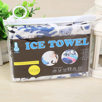 Kids' Cooling Towel for Summer Outdoor Sports, Heat Relief Ice Towel with Print