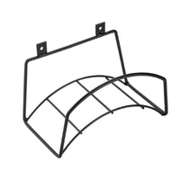 Heavy-Duty Wall-Mounted Metal Garden Hose Holder Rustproof Water Pipe Storage Rack
