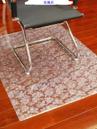 PVC Transparent Floor Protector Mat for Office Chair and Hardwood Floors