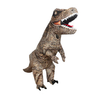 Inflatable Dinosaur Costume for Halloween Party Cosplay - T-Rex & Raptor Designs