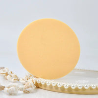 Parrish Large Round Makeup Sponge Puff with Case, Professional BB Cushion Applicator