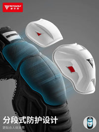 Motorcycle Knee Pads Windproof Warm Anti-Fall Protective Gear Short Leg Guards for Riders