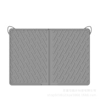 Silicone Cat Litter Mat, Foldable, Non-Slip, Easy Clean, Splash-Proof