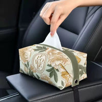 Car Seat Back Tissue Box Holder Multifunctional Armrest Storage Organizer