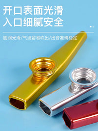 Kids Kazoo Musical Instrument with Diaphragms for Beginners