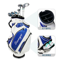 TTYGJ Men's Lightweight PU Waterproof Golf Club Stand Bag