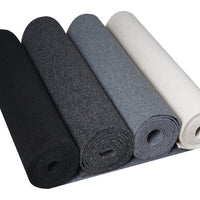 Commercial Grade Grey Carpet Roll for Office, Living Room, Stairs - Soundproof & Durable