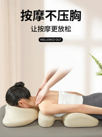 Memory Foam U-Shaped Massage Pillow Set for Beauty Beds