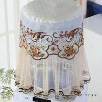 Water Dispenser Dust Cover with Lace Embroidery for Bottled Water