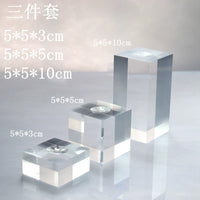 Acrylic Clear Sphere Display Stand for Jewelry, Minerals, and Collectibles