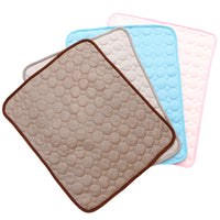 Summer Pet Cooling Mat for Dogs and Cats, Ice Silk Pad for Heat Dissipation