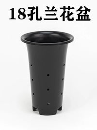 Orchid Pot with Drainage Holes, Tall Plastic Planter for Orchids, Breathable Design