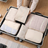 Travel Storage Bags Set for Clothes & Toiletries, Luggage Organizer for Business Trips & Vacations