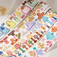Tomato Sauce Die-Cut Washi Tape for DIY Scrapbooking and Decoration