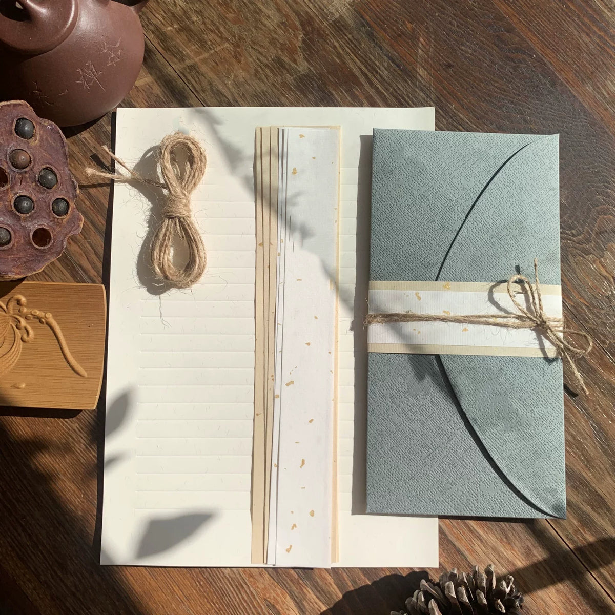 Letter Paper Set with Writing Lines, Handwritten Love Letters, Greeting Cards, Letterhead, Birthday Gifts for Friends
