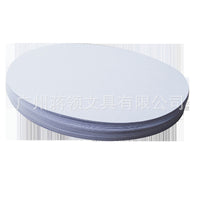 Round Sketch Paper Drawing Paper Watercolor Paper White Cardboard Drawing Paper White Hand-painted Drawing Paper Round Card