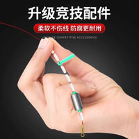 Pre-Tied Fishing Line Set with Main Line, Strong Pulling Force Nylon for Competitive Angling
