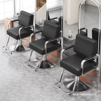 Professional Hydraulic Reclining Barber Chair for Salon Hair Styling, Cutting, and Perming