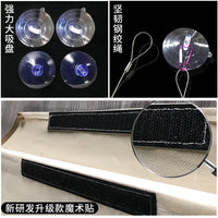 All-Season Detachable Suction Cup Cat Hammock Window Perch for Pets