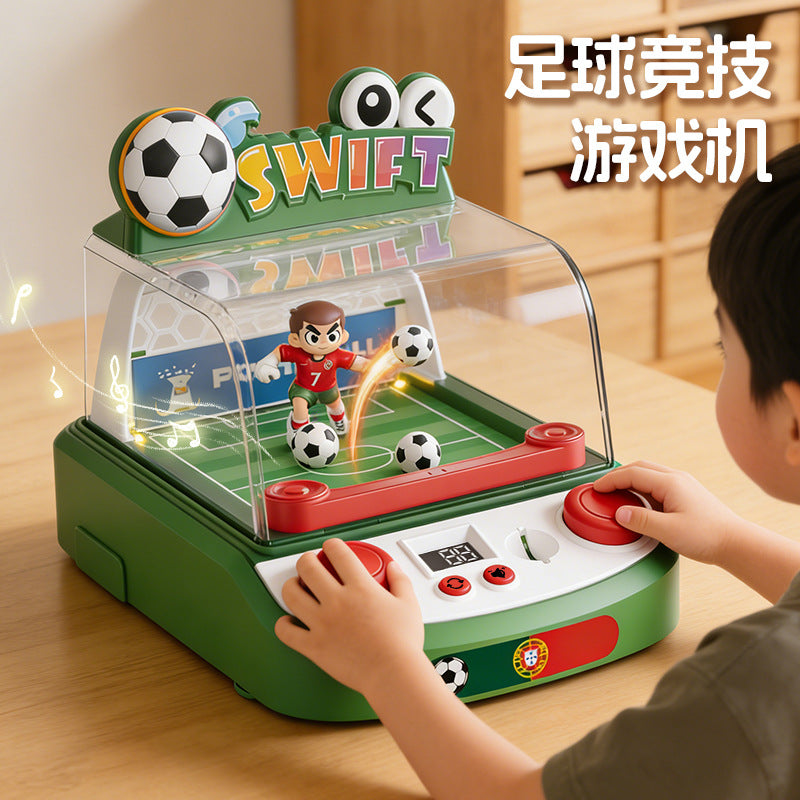 Kids' Tabletop Football Shooting Game Machine with Score Counter for Focus Training