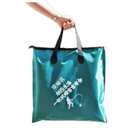 Portable Thickened Fishing Bag Multi-functional Foldable Handbag Waterproof Fishing Tackle Storage for Outdoor Fishing