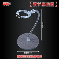 Adjustable Dragon Snake Waist Clip Action Figure Display Stand for Dioramas