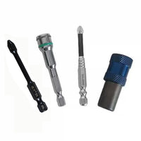 M10 Drill to Screwdriver Bit Adapter with Quick Release Self-Locking Chuck