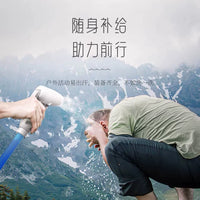 Portable Solar Heated Shower Bag for Outdoor Camping and Travel, High Pressure Standing Shower with Storage