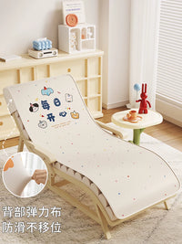 Summer Ice Silk Recliner Cushion Breathable Non-slip Mat for Office Lunch Break and Rocking Chairs