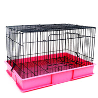 Foldable Pet Cage for Rabbits, Guinea Pigs, Chinchillas - Portable & Splash-Proof