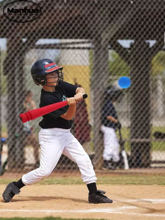 Kids Baseball Bat Softball Bat Set for Elementary School and Kindergarten Practice, Single Player Training Soft Sponge Bat