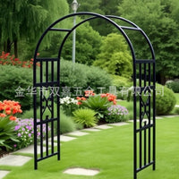 European Style Wrought Iron Garden Arch for Weddings and Events