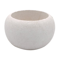 Oval Pulp Planter Pots - Biodegradable Vintage Style for Succulents & Plants