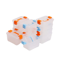 Miniature Dollhouse Display Case with Handle - Dustproof Storage Box for Play Figures & Collectibles