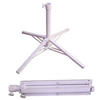 Foldable Outdoor Beach Umbrella Base Stand with Four-Legged Iron Support