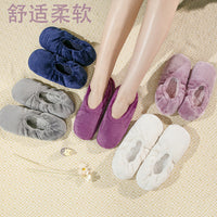 Adult Fleece Lined Non-Slip Thermal Floor Socks