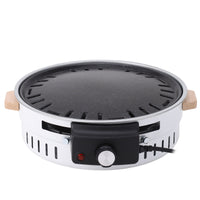 Electric Charcoal Grill and Teapot Warmer, Outdoor Multi-functional Heating Stove, Small Camping Barbecue Rack
