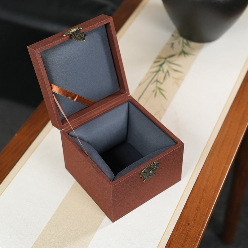 Premium Brocade Gift Box for Jade, Jewelry, Seals, Teaware