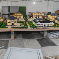 Customizable Villa and Rural House Architectural Model for Real Estate and Light Steel Structures